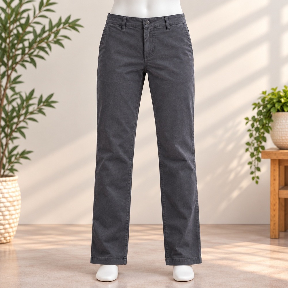 Loft Outlet Modern Skinny Ankle Pants Womens 12P Black Petite Mid Rise Trousers